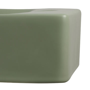 Felix 15 in. W x 8 in. D Modern Wall Mounted Rectangular Ceramic Mini Sink